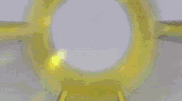 a drawing of a circle with triangles on it
