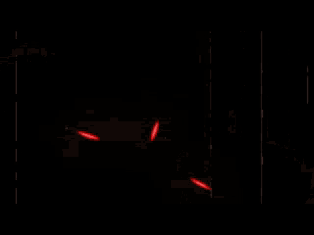 a swirl of white lines on a red background
