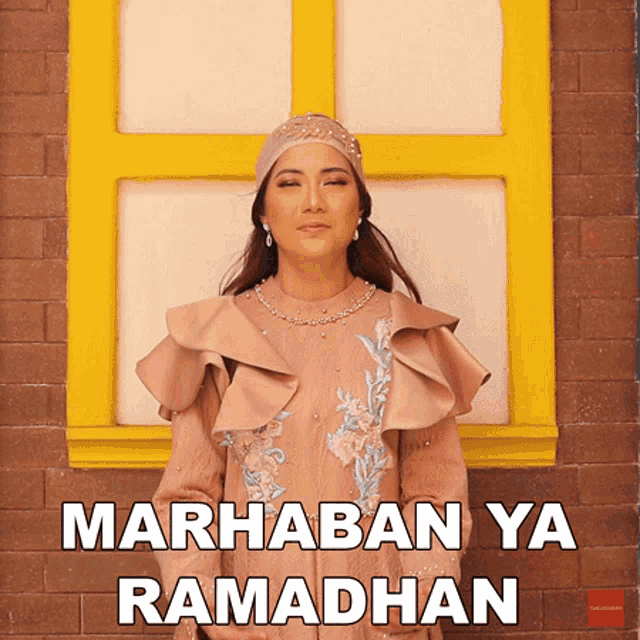 Marhaban Ya Ramadhan Nuri Melanie GIF - Marhaban Ya Ramadhan Nuri Melanie Selamat Atas Datangnya Bulan Ramadhan GIFs