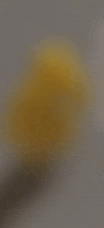 a gray background with a yellow circle in the middle