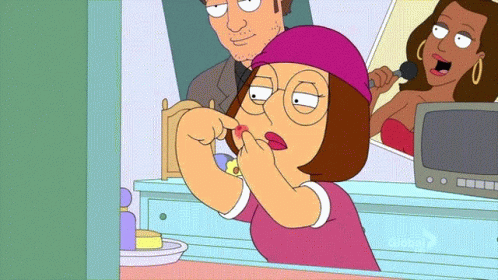 Family Guy Meg Griffin GIF - Family Guy Meg Griffin Popping A Zit GIFs