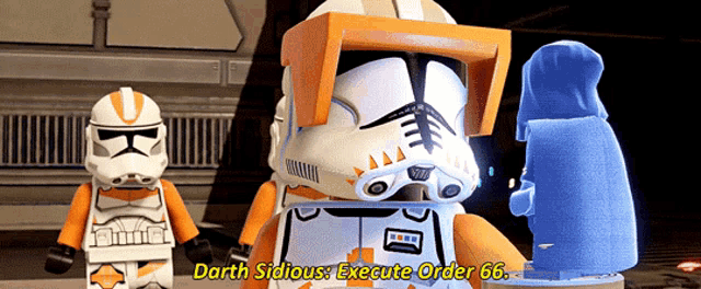 Lego Star Wars Commander Cody GIF