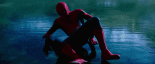 Spiderman Get Up GIF - Spiderman Get Up What Happened GIFs