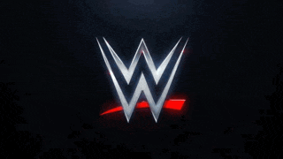 a glowing w logo with a red stripe