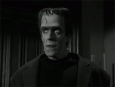 Frankenstein Blanqueo De Ojos GIF - Voletar Ojos Girar Ojos Blaquear Ojos GIFs