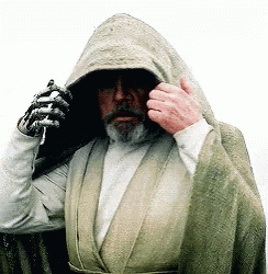 a man with a beard is wearing a green robe and a hood