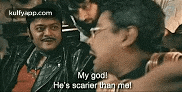 My God!He'S Scarier Than Me!.Gif GIF