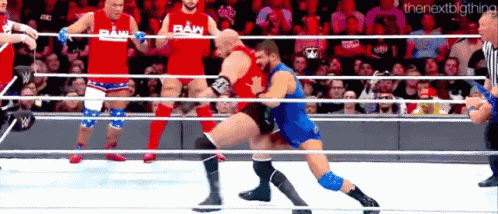 Bobby Roode Spinebuster GIF