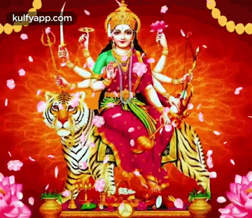 Maha Kanaka Durga.Gif GIF - Maha Kanaka Durga Dussehra Bhavani Mata GIFs