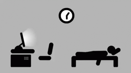 Daily Routine Clock GIF - Daily Routine Clock Day And Night GIFs