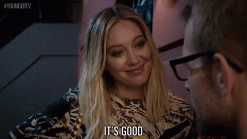 Doing Really Well GIF - Its Good Doing Well Hilary Duff GIFs