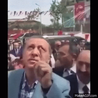 Recep Tayyip Erdoğan GIF - Recep Tayyip Erdogan Write Look Up GIFs