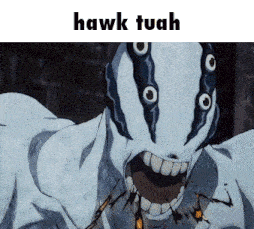 a picture of a monster with a caption that says hawk tuan