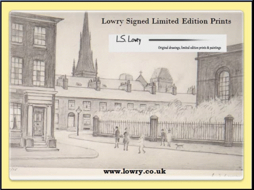 Lowry Limited Edition Prints Lowry Signed Prints GIF - Lowry Limited Edition Prints Lowry Signed Prints Lowry Signed Limited Edition Prints GIFs