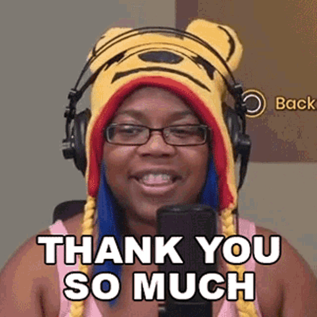 Thank You So Much Aychristenegames GIF - Thank You So Much Aychristenegames Tqvm GIFs