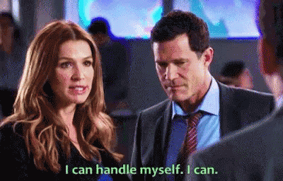 Unforgettable Carrie Wells GIF - Unforgettable Carrie Wells I Can Handle Myself GIFs