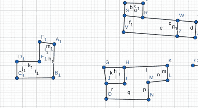a grid with numbers and letters on it including the letters bs at
