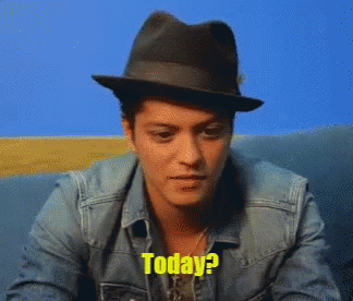 Bruno Mars Today GIF - Bruno Mars Today GIFs