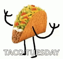Taco Dancing GIF - Taco Dancing Taco Tuesday GIFs