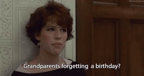 Sixteen Candles GIF - Sixteen Candles Grandparents Forgetting A Birthday Really GIFs