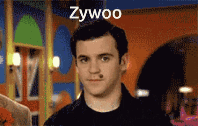 a pixelated image of a man with the word zywoo on the bottom