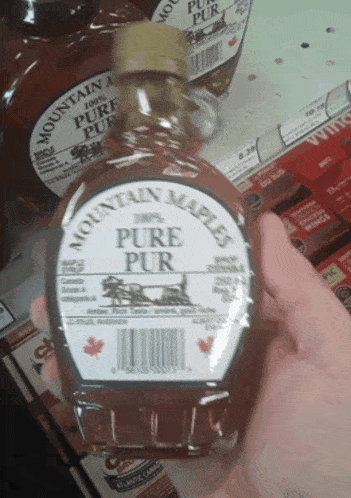 Maple Syrup Bottle Of Syrup GIF - Maple Syrup Bottle Of Syrup Mountain Maples GIFs