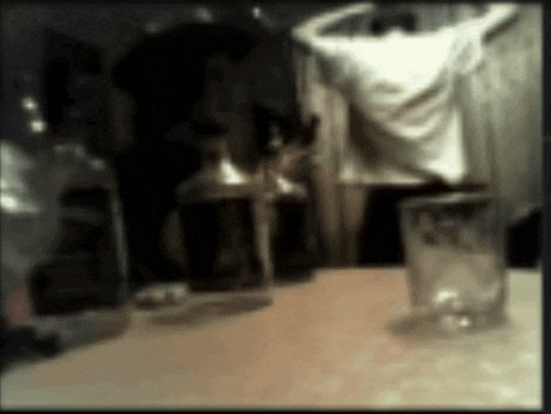 a bottle of jack daniel 's sits on a table