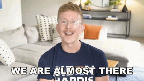 We Are Almost There Tyler Oakley GIF - We Are Almost There Tyler Oakley Its Time GIFs