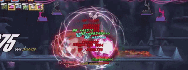a screenshot of a video game with mortar fire at the top