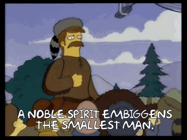 Simpsons A Noble Spirit GIF