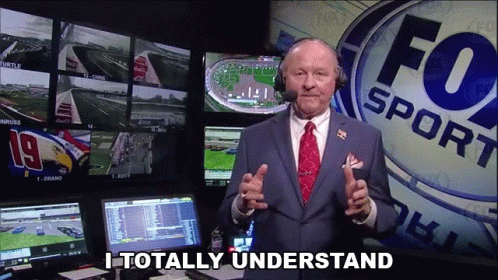 I Totally Understand Nascar GIF - I Totally Understand Nascar Cup Series Charlotte GIFs