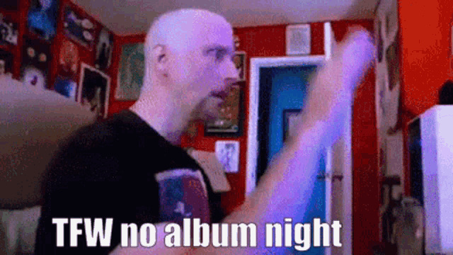 Album Album Night GIF - Album Album Night Doug Walker GIFs