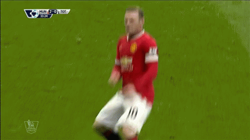 Rooney Victory Dance GIF - Rooney Victory Dance Faint GIFs