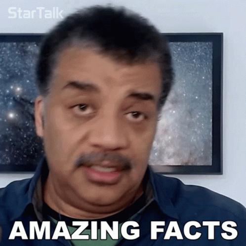 Amazing Facts Neil Degrasse Tyson GIF - Amazing Facts Neil Degrasse Tyson Startalk GIFs