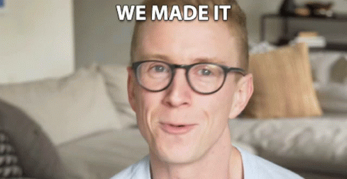 We Made It Happy GIF - We Made It Happy Grateful GIFs