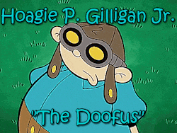 a cartoon character named hoagie p. gilligan jr