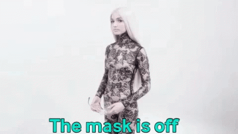 That Poppy Mask Is Off GIF - That Poppy Mask Is Off Mask GIFs