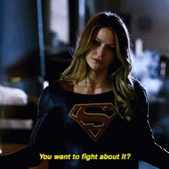 Supergirl Fight GIF - Supergirl Fight GIFs