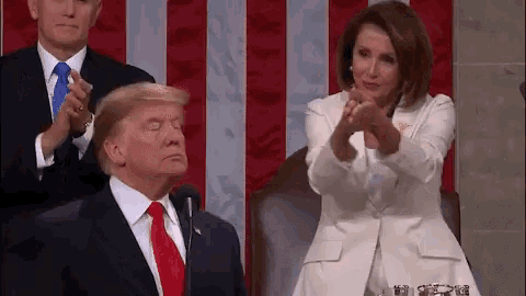 Nancy Pelosi Clap GIF - Nancy Pelosi Clap Trump GIFs