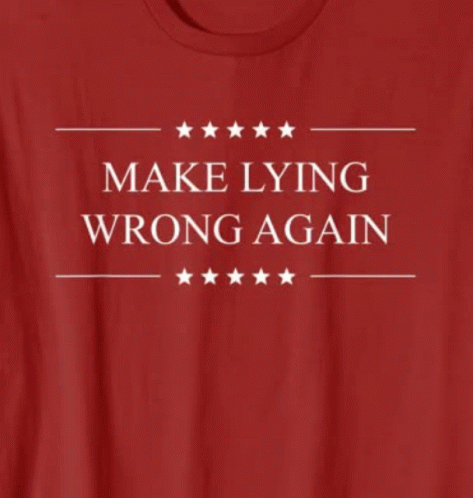 Make Lying Wrong Again GIF - Make Lying Wrong Again GIFs