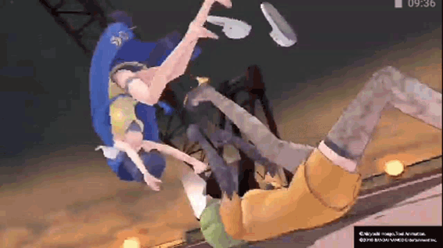 a screenshot of a video game with the time 09:36 on it