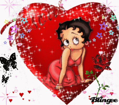 Betty Boop Animated GIF - Betty Boop Animated Glitters - Discover ...