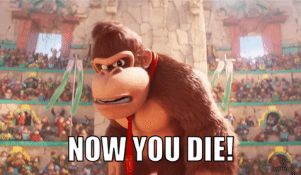 Now You Die Donkey Kong GIF - Now You Die Donkey Kong Mario GIFs