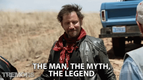 The Man The Myth GIF - The Man The Myth The Legend GIFs