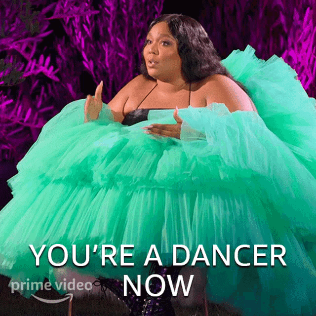 Youre A Dancer Now Lizzo GIF - Youre A Dancer Now Lizzo Lizzos Watch Out For The Big Grrrls GIFs