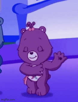 Care Bears Share Bear GIF - Care Bears Share Bear Dance GIFs