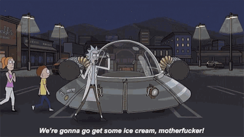 Rick And Morty National Vanilla Ice Cream Day GIF - Rick And Morty National Vanilla Ice Cream Day Were Gonna Get Some Ice Cream GIFs