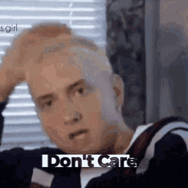 Shapol Eminem GIF - Shapol Eminem I Dont Care GIFs