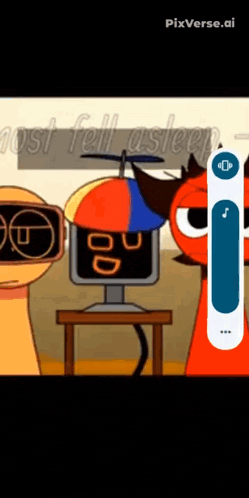 a screenshot of a cartoon that says pixverse.ai at the top