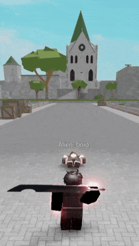 a person in a video game with the name alien_boio on the bottom right